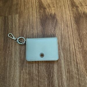 Steve Madden Light Green Wallet with Silver Chain
